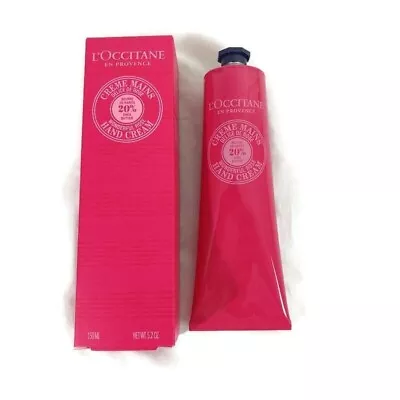 L'OCCITANE  20% Shea Butter Rose Hand Cream 150ml/5.2 Oz NIB • $37.99
