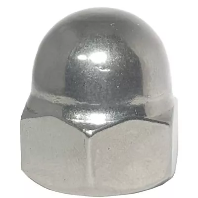 5/16-24 Acorn Cap Nuts Stainless Steel 18-8 Standard Height Quantity 10 • $10.82