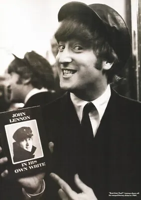 The Beatles - John Lennon In His Own Write - Full Size Magazine Advert • £1.99