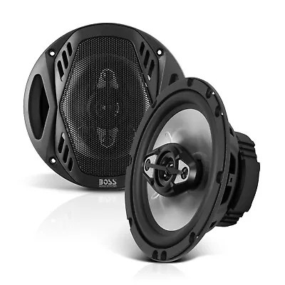 BOSS Audio Systems NX654 6.5” Car Speakers - 400 W Pair 4 Way Full Range • $34.99