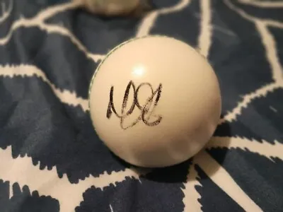 $79 • Buy Mitchell Starc Signed Cricket Ball Australia Signed Cricket