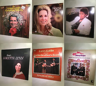 Various Vinyl LP Music Records ( Box K ) ( Artists L - P ) • $6