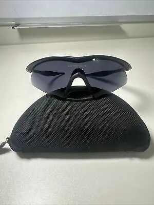 Oakley M Frame Black Sunglasses W/ Hard Case • $50