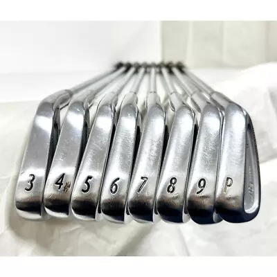 MIURA GIKENCB-1600 Irons Set #3-9+Pw 8pc RH Dynamicgold  Flex X100 Used • $428