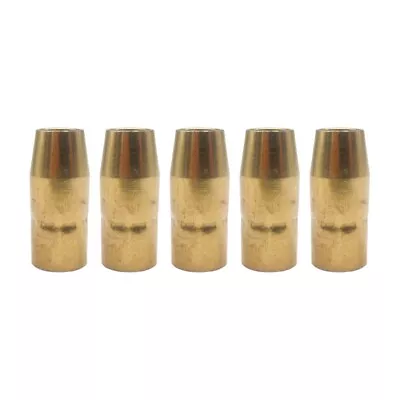 5 Pcs Nozzles 1/2  Flush For MIG Gun Fit Miller Millermatic 180 • $19.99