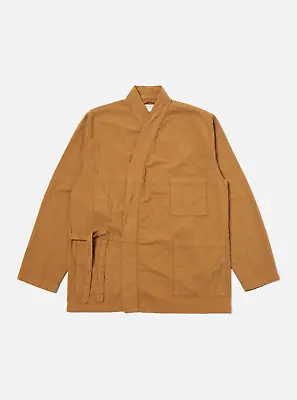 Universal Works Quilted Kyoto Work Jacket In Cumin Cotton • £79