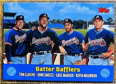 2000 ATLANTA BRAVES Batter Bafflers Glavine Smoltz Maddux Millwood #TC2 NMMT • $3.55