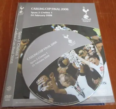 Carling Cup Final 2008 DVD (2008) Chelsea FC Cert E • £2