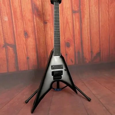 7-Strings Electric Guitar Solid Black Fretboard Mahogany Body Black Hardware • $304