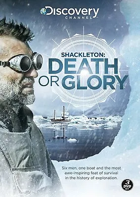 £3.50 • Buy Shackleton Death Or Glory (3 DVD SET) BRAND NEW SEALED DISCOVERY CHANNEL ERNEST