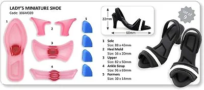 £13.25 • Buy JEM Ladies Miniature Shoe Cutter Set