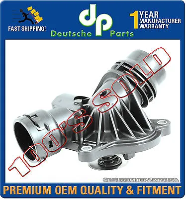 Thermostat Housing For BMW E46 E60 E61 E63 E65 E66 E70 E81 E83 E87 E90 E91 E92 • $35.19