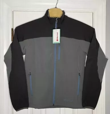 Marmot Mens Full Zip Tempo Jacket Cinder/ Dark Granite Small New • $49.99