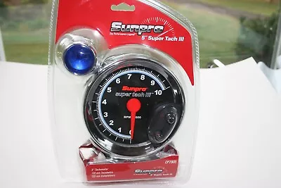 Sunpro 5  Super Tach III Tachometer With Shift Light CP7905 • $99.99