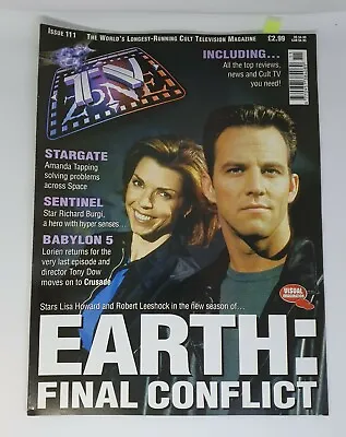 TV ZONE Cult Magazine #111: Earth: Final Conflict Stargate Babylon 5.  • £2.49