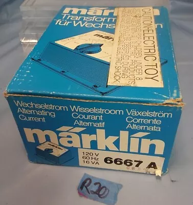 Marklin 6667A 120 Volt  Transformer.  R20 • $65