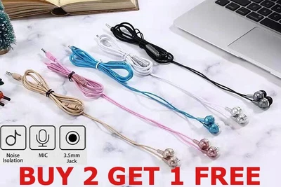 £3.99 • Buy Super Bass In-ear Earphones Handsfree Headphone For Iphone Ipad Ipod Samsung+mic
