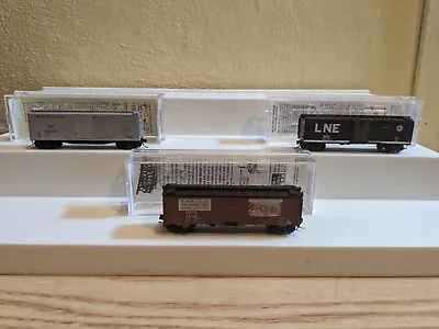 Micro Trains Line - Lot Of 3 Freight Cars - US Navy LNE Black Hills - N Scale • $30.60