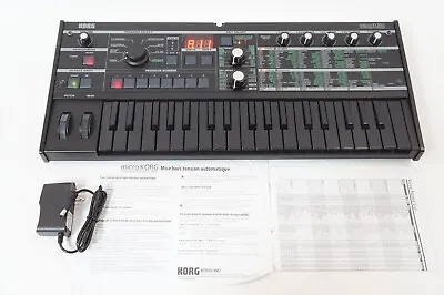 KORG MicroKORG BKBK Limited All Black Edition Analog Modeling Synthesizer • $549.99