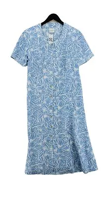 Eastex Women's Maxi Dress UK 14 Blue 100% Other Maxi • £10.60