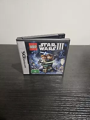 LEGO Star Wars III: The Clone Wars - Nintendo DS - Region Free (2011)(Working) • $14.50