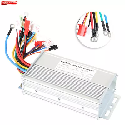 Aluminium Alloy E-Bike Brushless Motor Controller 36V /48V 500W Electric Bicycle • $19.80