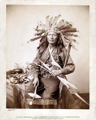 £4.20 • Buy Native American Indian Little 2 Photo 10x8 Print Picture