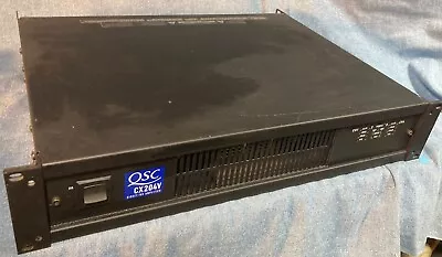 QSC CX204V 4-Channel Direct 70V Power Amplifier AS-IS For Parts Or Repair • $70