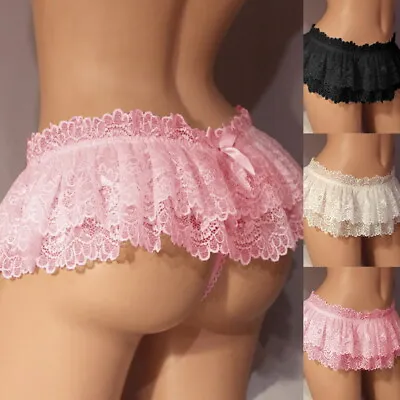 £5.39 • Buy Tutu Mini Skirt Women Micro High Waist 2 Tier Short Rara Lingerie Sexy Underwear