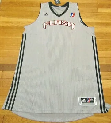 Adidas Nba D-league Revolution 30 Utah Flash Authentic Blank Jersey 3xl+2 • $37.19