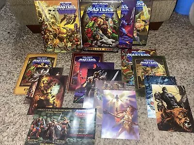 HE-MAN And The Masters Of The Universe Volume 1 2 & 3 DVD 2007 9-Disc RARE Mint • $109.99