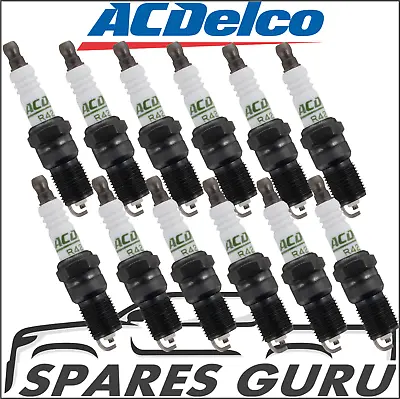 12 X AC Delco Spark Plugs Jaguar XJ12 XJS XJRS XJSC V12 6.0L 5.3L -  R42LTS • $70