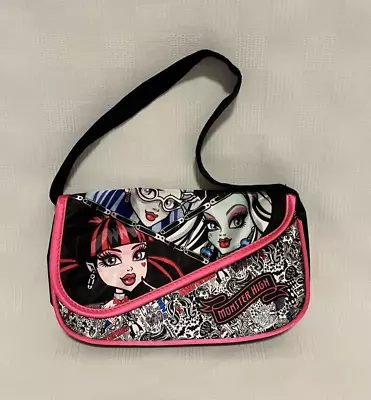 Mattel Monster High Small Handbag Purse 9  X 5.5  Draculaura Frankie Ghoulia • $15.99