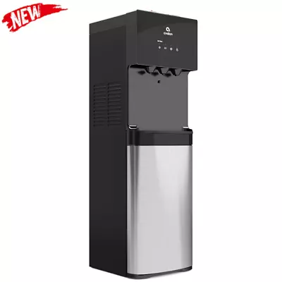 Water Cooler DispenserCold And Hot Output3 Or 5 Gallon BottleStainless Steel • $143