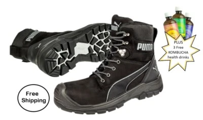 $237.49 • Buy  Work Boots PUMA Conquest Zip-sider Waterproof Membrane PLUS Bonus Kombucha FREE