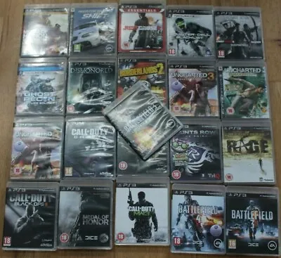 Various Individual PLAYSTATION 3 GAMES (PAL UK REGION) Some Great Titles! • £1.90