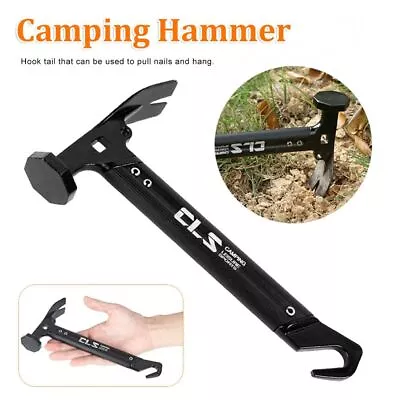 $24.44 • Buy Outdoor Tool Tent Accessories Camping Peg Hammer Grond Nail Hammer Tent Hammer