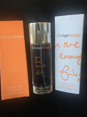 £24 • Buy Limited Edition Signed Emilia CLINIQUE HAPPY 50ml Perfume Spray