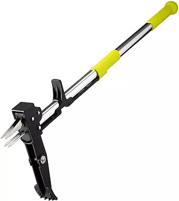 Stainless Steel Weed Puller Durable Long Handled Robust Claw Grabber Garden Gear • £26.99