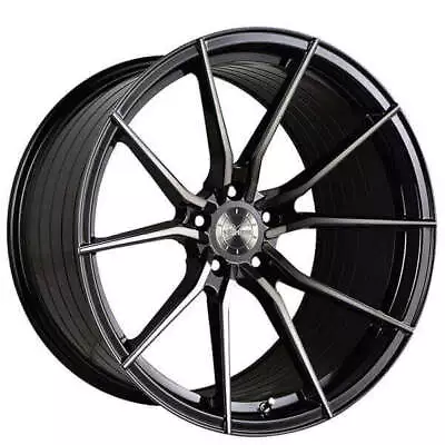 4ea 19  Staggered Vertini Wheels RFS1.2 Black Tint Face Rims (S4) • $1549