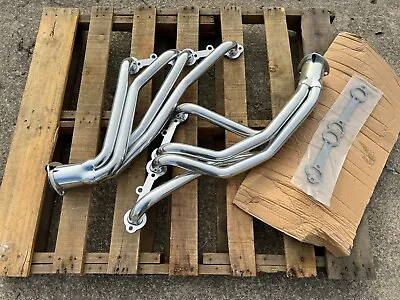 #2SUM-G9006-9 Summit Racing Long-Tube Headers For 67-91 Chevy GMC Pickup SUV SBC • $250