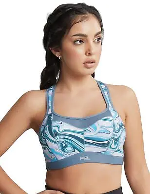 Panache Sports Bra 5021R Underwired High Impact Moulded Supportive Marble • £23
