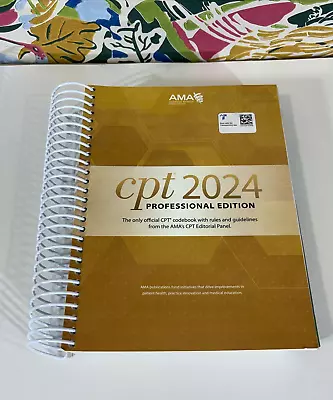 CPT Professional 2024 American Medical Association Paperback Book Codebook AMA • $99.99