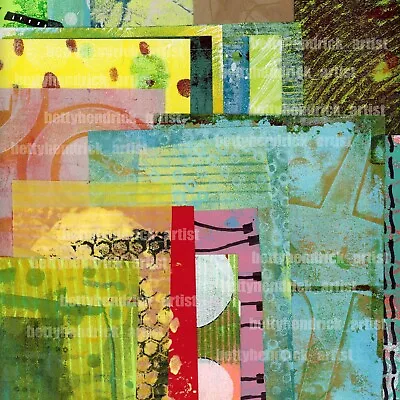 Printed Collage Papers Printed Painted Papers Mixed Media Ephemera 20 Designs • $6.95