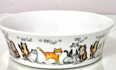 Mason Cash Top Cat Ceramic Cat Food Milk Water 14cm Feeding Drink Bowl Dish New • £9.95