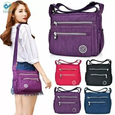 $28.51 • Buy Women Shoulder Bags Casual Handbag Bag Messenger Cross Body Bags Zipper Pocket