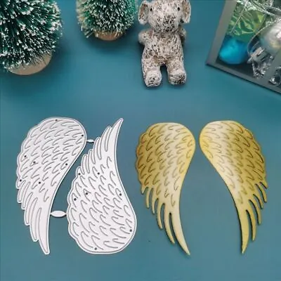 Angel Wings Metal Cutting Dies DIY Scrapbooking Album Embossing Paper Cards Craf • £3.59