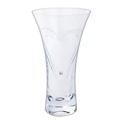 Dartington Crystal Glitz Romance Spray Vase - 21.5 Cm • £45