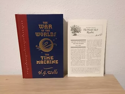 War Of The Worlds-Time Machine-H.G. Wells-RARE Reader's Digest Edition W/ Insert • $49.95