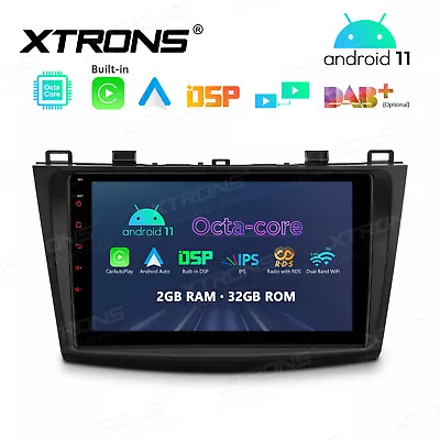 Android 11 8-Core Car Stereo GPS Navi Radio WIFI BT 2+32GB For Mazda 3 2010-2013 • $179.99